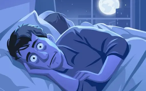 Mất ngủ cũng có thể ảnh hưởng đến nhịp tim sau khi thức dậy.webp